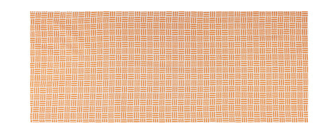 "Counting Rod Break"　Orange Vermillion【Hand-dyed Tenugui】