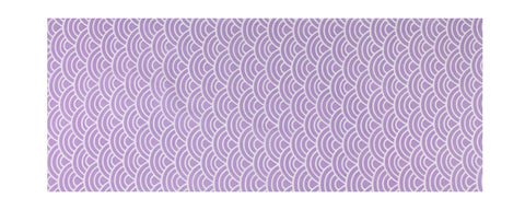 "Wave Crest Pattern（large）"　Wisteria Violet【Hand-dyed Tenugui】